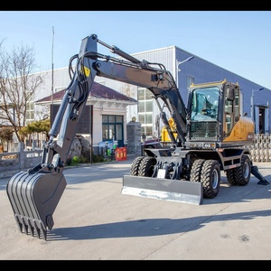 Excavadora China con Ruedas y Cucharón de 0.3 CBM HWL110, Precio de Excavadora de <span class=keywords><strong>10t</strong></span> - Product Image 5