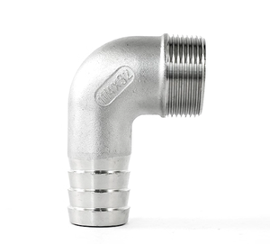 Giunto a Pagoda Filettato in Acciaio Inox 304/316 per Tubi Idrici/Tubi in Pelle Morbida Riduttore/Giunto Dritto Uguale - Product Image 1