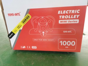 TOYO-INTL kualitas tinggi 220V 50HZ 250kg 500kg 750kg <span class=keywords><strong>1ton</strong></span> tipe Mini kawat listrik tali kerekan <span class=keywords><strong>1ton</strong></span> - Product Image 6