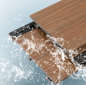 Pannello Murale 3D Scanalato in Composito Legno-Plastica WPC per Decorazione d'Interni, Rivestimento con Rivestimento Protettivo - Product Image 3