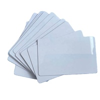 Carte vierge intelligente en PVC ISO en gros pour contrôle d'accès, puce RFID NFC 215 1k, technologie NFC 13,56 MHz, étanche, code QR, pour entreprises et hôtels