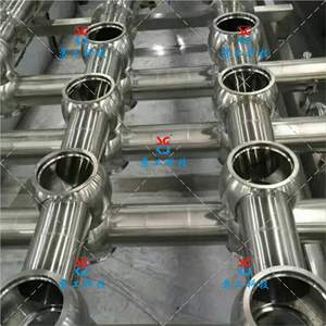 Válvula de doble asiento tipo chorro anti-mezcla para limpieza externa en maquinaria de procesamiento de alimentos, fabricada por la empresa de válvulas anti-mezcla - Product Image 4