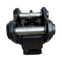 Engrenage à roulement en acier pour attache rapide d'excavatrice Rainbow Q355/Q460/NM400 avec moteur, capacité 0,1-8m, 2,5-12 tonnes, ISO 9001:2008