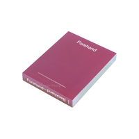 Flipbook d'animation personnalisé avec reliure parfaite, papier offset et recyclé, impression quadricolore