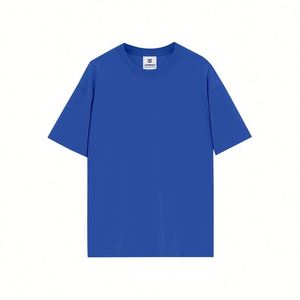 เสื้อยืดคอกลมแขนสั้นพิมพ์โลโก้ตามสั่งสำหรับผู้ชาย - Product Image 5
