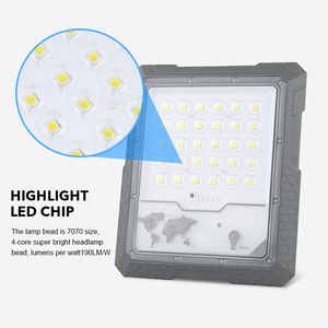 Alto Lumen Proyección al aire libre <span class=keywords><strong>Estadio</strong></span> Cuadrado Ip65 Impermeable 100W 200W 300W <span class=keywords><strong>Mini</strong></span> Luz de inundación solar led portátil - Product Image 5