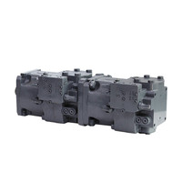 Pompes à piston hydrauliques Halcyon de fabrication chinoise de bonne qualité A11VO75DRS/10R-NZD12K01 Tandem 5 HP 300 Bar 3 étages