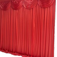 Panneau de toile de fond en soie glacée très populaire, décoratif pour fêtes d'anniversaire, scènes de mariage, banquets et événements