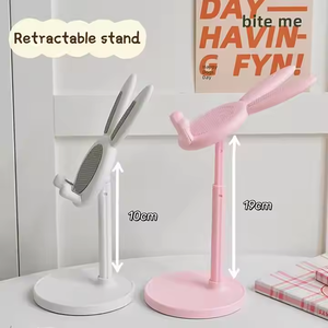 Soporte Plegable para Teléfono con Diseño de Conejo, Ajustable, Antideslizante e Impermeable, para Cama o Escritorio - Product Image 4