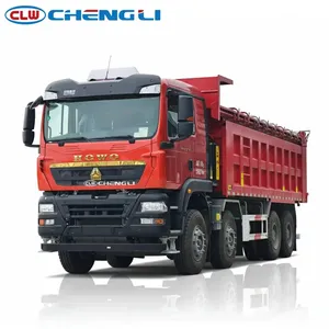Camion benne basculante Sinotruk HOWO Tx 430 CV 8X4 de 6,8 mètres pour travaux lourds - Product Image 2
