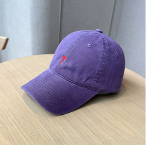 Cappellino da Baseball Love Little <span class=keywords><strong>C</strong></span> ricamato Soft Top sportivo cappello da esterno a 6 pannelli per piccoli volti carino e Versatile Top di coppia - Product Image 5