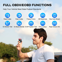 Escáner OBD2 MUCAR BT200 Bluetooth, Herramienta de Diagnóstico Automotriz de Sistema Completo, 15 Funciones de Reinicio de Mantenimiento, Reinicio de Aceite, Lector de Códigos SAS