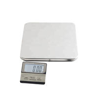 Balance postale numérique LCD en acier inoxydable, balance de précision pour animaux de compagnie