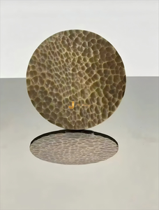 EX304 tôle d'acier inoxydable martelée à la main en métal 304 tôle d'acier inoxydable décorative tôle métallique martelée en laiton antique - Product Image 6