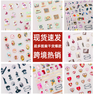สติกเกอร์การ์ตูนกันน้ำเคลือบด้านพิมพ์ดิจิทัลสำหรับตกแต่ง DIY ช่วงเปิดเทอม - Product Image 2