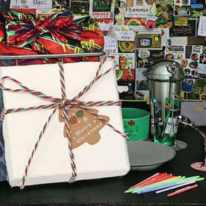 Cordel de Algodón Multicolor (Blanco, Verde, Rojo) de 2mm*100m, para Envolver Regalos, Manualidades, Decoración del Hogar, Art Deco, para Todas las Temporadas - Product Image 3