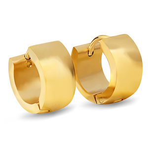 Huggie Earrings 7Mm Stainless Steel Round Geometric <b>Studs</b> <b>For</b> Women <b>Men</b> Fashion Jewelry Ear Clips - Product Image 5