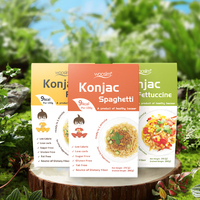 Fideos Konjac Shirataki Frescos al por Mayor, Sin Sabor, Bajos en Carbohidratos, Sin Gluten, Cero Grasa, Precocidos, Proveedor OEM para Niños, Global