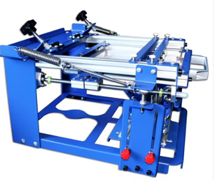 New Irtop Manual 2 Station Curved Silk Screen <b>Printing</b> <b>Machine</b> for Card Printer 2 Free Frames 1 Year Warranty - Product Image 2