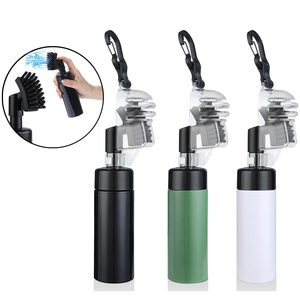 Limpiador de Palos de Golf Tejido, Venta al por Mayor, Ecológico, de Secado Rápido, Portátil, con Botón de Pulverización de Agua, Cepillo Personalizado, Marca <span class=keywords><strong>Lenna</strong></span> - Product Image 2