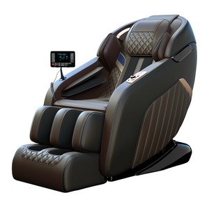 <b>Massage</b> Chair Full Body Electric Zero Gravity SL Rail Roller <b>Foot</b> <b>Massage</b> With Arm Airbag Black Brown Blue White Gray A30L - Product Image 3