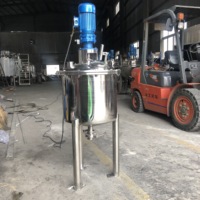 Homogénéisateur mélangeur pour shampooing et cosmétiques, 100 l, 1000 litres, 500 l, machine en acier inoxydable à double enveloppe avec agitateur