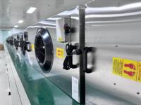 Unité de filtre à ventilateur FFU en acier inoxydable 304 avec contrôle numérique pour salle blanche GMP