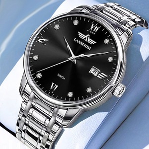 Wristwatch with water resistance, <b>large</b> dial, new <b>calendar</b>, fashionable, waterproof, men's style - Product Image 6