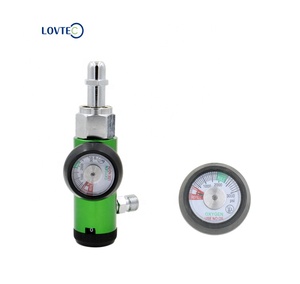 <span class=keywords><strong>Airtech</strong></span>, fácil de usar, hecho en China, uso médico, regulador de oxígeno de presión de gas ajustable portátil, salida de lengüeta CGA540 - Product Image 1