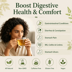<span class=keywords><strong>Tisane</strong></span> Digestive Personnalisée aux Herbes – Mélange Apaisant <span class=keywords><strong>pour</strong></span> un Bien-être Accru – Camomille, Menthe Poivrée, Fenouil – Sachets et Boîtes Personnalisables Disponibles - Product Image 2