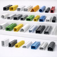 Profilé de couverture de câble en U et de rail coulissant pour porte - Extrusion PVC durable et écologique pour usage en cuisine