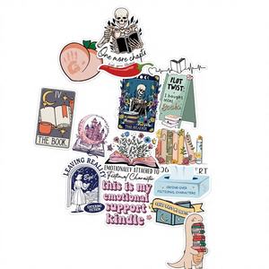 150 autocollants pour livres sur le thème de la romance, pack d'autocollants holographiques pour Kindle, autocollants en vinyle scintillants pour la lecture, repositionnables, imperméables pour - Product Image 1