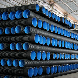 Hot bán HDPE đôi tường sóng PE ống 48 36 inch 30 inch 24 inch 20 inch đường kính lớn cống ống cho cống - Product Image 5