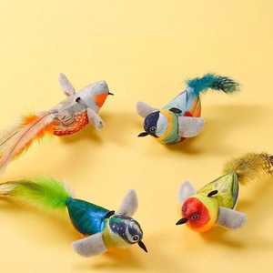 JOYPET-Jouet en peluche électrique activé par le toucher, oiseau battant, pour chat, vente en gros de jouets pour chat, exercice intelligent - Product Image 6