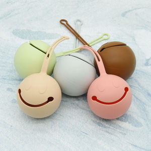 Ensemble de clip pour sucette en silicone sans BPA multifonctionnel, dessin animé, portable, support pour sucette, jouet pour bébé, pour garder les enfants de 0 à 12 mois - Product Image 2