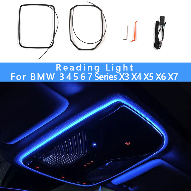 Car Reading Lamp LED Interior Ambient Light for BMW 3 4 5 6 7 Series X3 X4 X5 X6 X7 G20 G26 G30 G11 G01 G02 G05 G06 G07 G60 G70