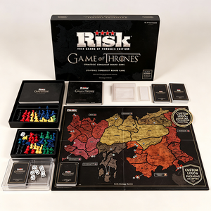 เกมกระดานกลยุทธ์แบบกำหนดเอง รุ่น <span class=keywords><strong>Game</strong></span> <span class=keywords><strong>of</strong></span> <span class=keywords><strong>Thrones</strong></span> สำหรับครอบครัวและงานปาร์ตี้ รับผลิตแบบ OEM ODM พร้อมบริการพิมพ์โลโก้และบรรจุภัณฑ์ตามสั่ง - Product Image 1