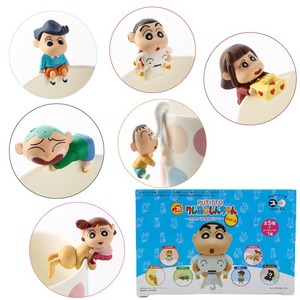 6 pièces/ensemble petit artisanat <span class=keywords><strong>Crayon</strong></span> Shin-chan Anime figurine ensemble jouets Collection modèle ornements cadeau tasse accessoires 3 ~ 5cm - Product Image 2