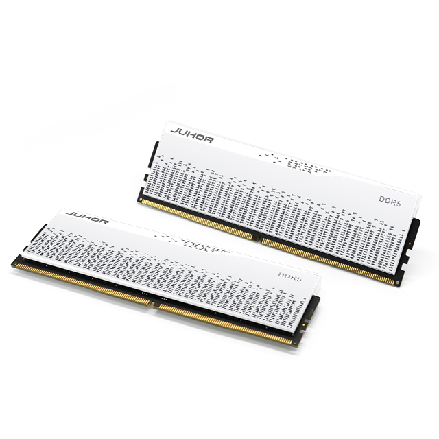 JUHOR DDR5 6000MHz 16GB*2 1.25V Hynix ECC Memory for Intel/AMD Desktops-High Performance PC Build with for SanDisk SSD in Stock