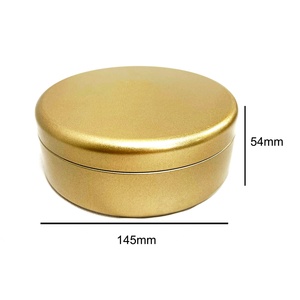 Caja Redonda de Metal Impresa Personalizada - Envase Metálico de Grado Alimenticio para Comida de Perro, Dulces y Regalos - Caja de Hierro de 50g 60x25mm - Product Image 6