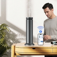 Diffuseur d'arômes AeroScent K26s 200ml en alliage d'aluminium, contrôle intelligent par application, design tour de bureau pour usage domestique et commercial 130 ㎡