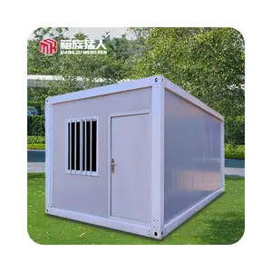 Hot sale factory direct price cheap granny prefab flat pack container home modular house 40 ft with toilet with cheapest price