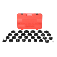 Juego de Llaves para Filtro de Aceite, 30 Piezas, de Acero, para Mercedes Benz, Dodge, BMW y Autos Universales, en Oferta
