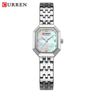 Reloj Curren 9108 de Lujo Minimalista para Mujer, Movimiento Original, Brazalete de Acero Inoxidable, Elegante Reloj de Pulsera de Cuarzo para Damas - Product Image 1