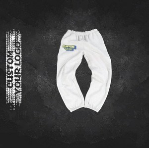 Heavy <b>Weight</b> Men's Cotton Vintage Oversized Lined Eco-Friendly Breathable Sweatpants Custom Logo <b>Blank</b> Thick Joggers Mid Pant - Product Image 1