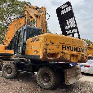 Excavatrice de roue de la Corée hyundai 210 utilisée hyundai 210W-7/220-9s/excavatrice originale utilisée de roue de 210-9s/r210/210 Lc -7/220-9 225 - Product Image 5