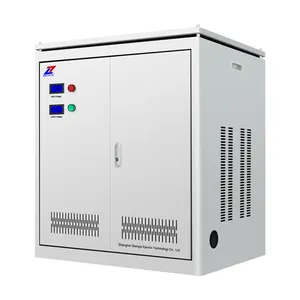 Transformator tampilan LCD 200Kva seri SG transformator tipe kering tiga fase 380V ke 220V untuk alat mesin