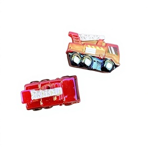 Camión <span class=keywords><strong>de</strong></span> resina <span class=keywords><strong>de</strong></span> dibujos animados con orificio, mezcladora <span class=keywords><strong>de</strong></span> cemento, camión volquete, excavadora, rodillo compactador, bloqueo <span class=keywords><strong>de</strong></span> carretera, ladrillo, hidrante contra incendios - Product Image 5