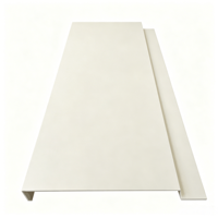 Bande de plafond en aluminium moderne de haute qualité, ignifuge et durable, pour la décoration des passages d'hôtels et de stations de métro