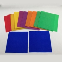 2024 Styles Écologique Étoile Flèche Cercle Empreinte Tapis Marqueurs Colorés Marqueurs De Sol et Cercles Points pour Salle De Classe
